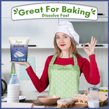 Load image into Gallery viewer, Durelife Allulose sweetener, 100% Pure No Erythritol powdered Sugar Substitute, NON-GMO Project Verified, Keto Certified, OU kosher, No Fillers, Zero Calories sugar alternative