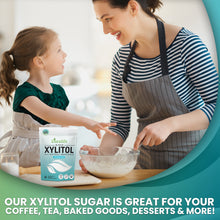 Load image into Gallery viewer, DureLife XYLITOL Sugar Substitute Made From 100% Pure Birch Xylitol NON GMO - Gluten Free - Kosher, Keto approve, Natural sugar alternative,