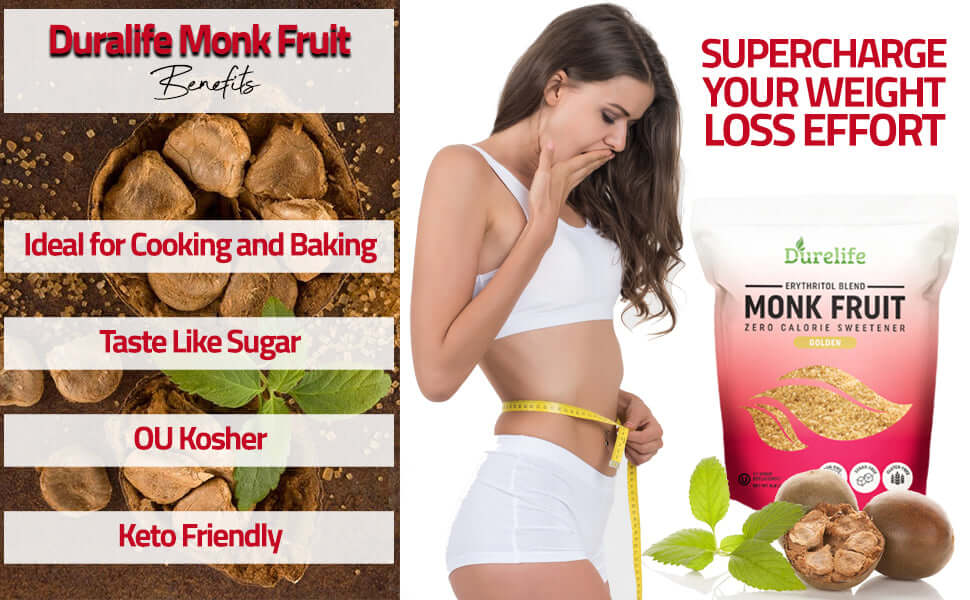 Durelife Monk Fruit Golden Sweetener