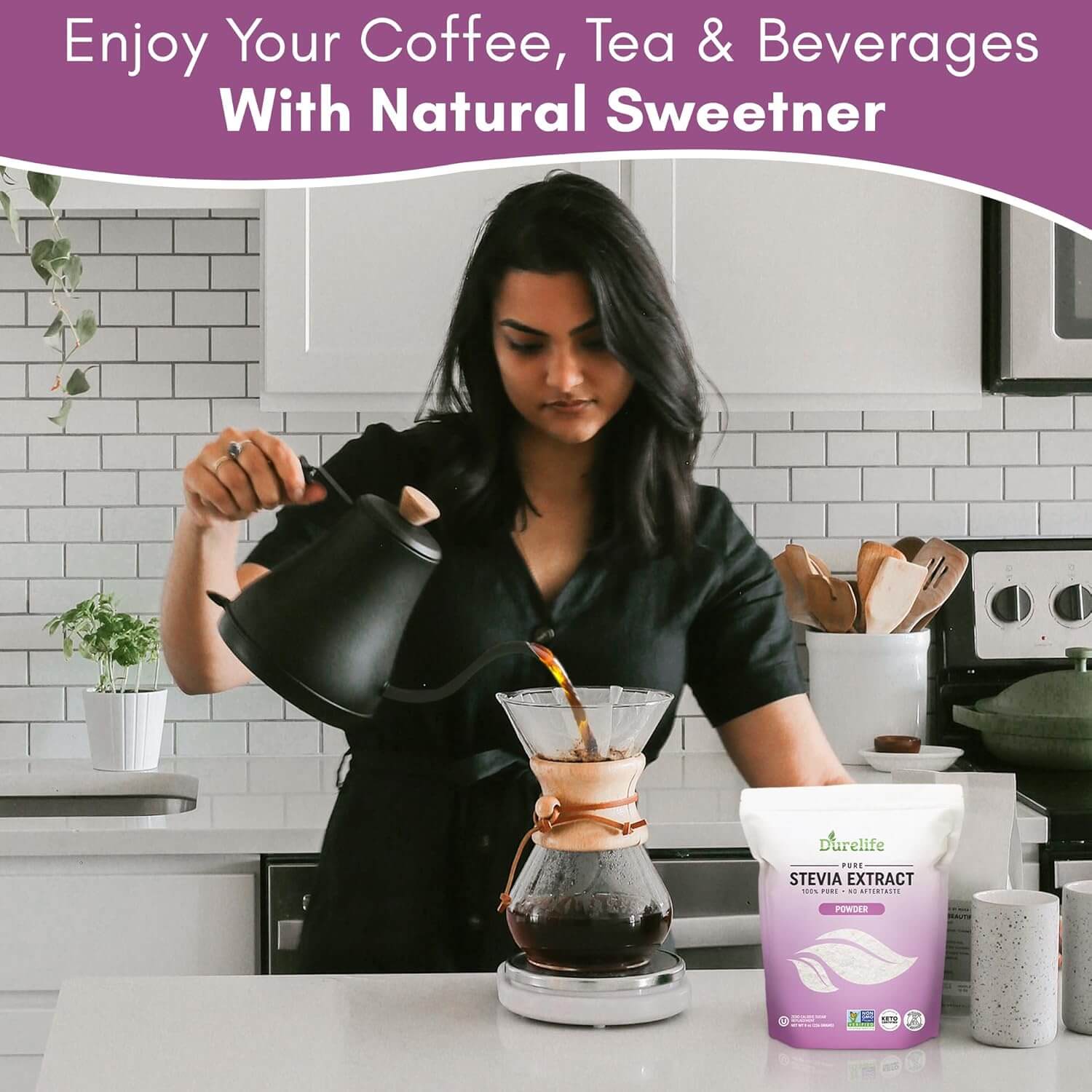 Durelife USDA Certified Organic Pure Stevia Extract